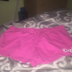 Pink shorts